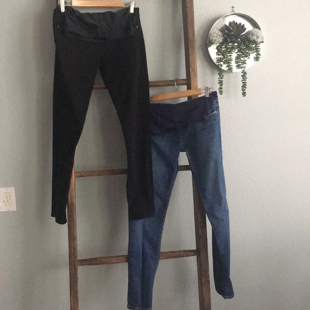 2 Pairs of James Maternity Jeans Size 28